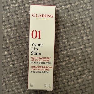 Clarins Water Lip Stain – 01 Rose Water